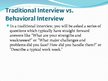Prezentációk 'The Behavioral Interview', 3.                