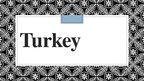 Prezentációk 'Turkey', 1.                