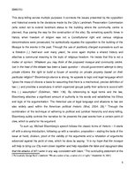 Kutatási anyagok 'Analysis of Michael Bloomberg’s Speech on the Proposed Building of an Islamic Cu', 9.                