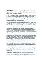Esszék 'Acid Rain', 1.                
