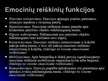 Prezentációk 'Emocijos', 3.                