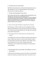 Összefoglalók, jegyzetek 'Questions after Watching "1984"', 2.                