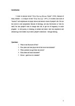 Kutatási anyagok 'Film Analysis on "Dirty Dancing Havana Nights"', 3.                