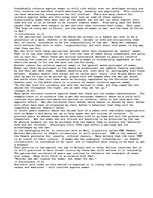 Esszék 'What Explanations Are Offered for Violence against Women? ', 1.                