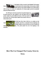 Összefoglalók, jegyzetek 'What Was the First Car', 6.                