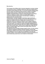 Kutatási anyagok 'Different Dialects and Accents of English', 3.                