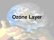 Prezentációk 'Ozone Layer', 1.                