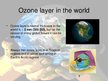 Prezentációk 'Ozone Layer', 9.                