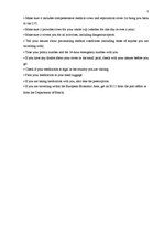 Összefoglalók, jegyzetek 'Possible Difficulties Abroad and How to Avoid Them', 7.                