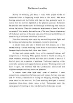 Kutatási anyagok 'History of Wrestling', 1.                