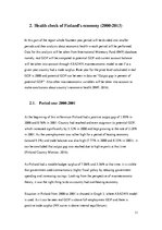 Kutatási anyagok 'Finland: the Right Decisions in the Wrong Time', 11.                