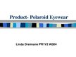 Prezentációk 'Product - Sunglasses', 1.                