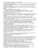 Esszék 'The Dangers of Atomic Weapons and Nuclear Energy', 1.                