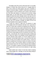 Kutatási anyagok 'Working Languages Within the EU Institutions', 12.                