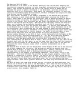 Esszék 'The American Bill of Rights', 1.                