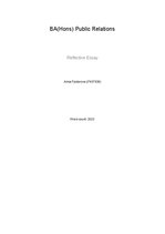 Esszék 'Developing Research Imagination Reflective Essay', 1.                