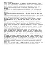 Esszék 'Fitting in', 1.                