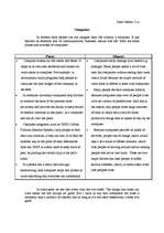 Összefoglalók, jegyzetek 'Computers Pluses and Minuses', 1.                