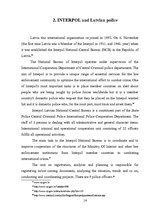 Kutatási anyagok 'Interpol and Latvian Police', 14.                