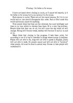 Esszék 'Cloning - for Better or for Worse', 1.                