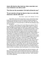 Esszék 'War - Reasons and Attitudes. Christianity - Personal Attitude and Ideas', 3.                