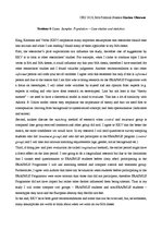 Esszék 'Cases, Samples, Population - Case Studies and Statistics', 1.                