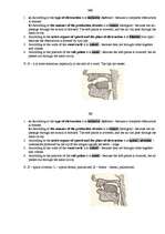 Összefoglalók, jegyzetek 'Consonants Phonetics', 1.                