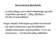 Prezentációk 'Egy gén által meghatározott tulajdonság öröklődése', 5.                