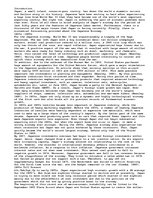 Esszék 'The History and Future of Japanese Economy', 1.                