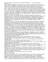 Esszék 'Ethical &amp; Legal Issues Pertaining to Physical Restraint - A Critical Analysi', 1.                