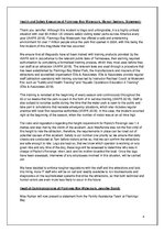 Üzleti tervek 'Press Conference/Crisis Management', 4.                