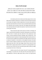Esszék 'Ideas of Self Concept', 1.                