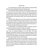 Esszék 'Global Warming', 1.                