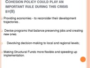 Prezentációk 'Conditions and Perspectives of the Cohesion Policy in the European Union: Latvia', 13.                