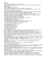 Esszék 'IBM and the PC', 1.                