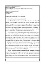 Kutatási anyagok 'Media Research', 1.                