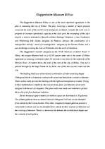 Összefoglalók, jegyzetek 'Guggenheim Museum Bilbao', 1.                