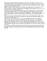 Esszék 'Why Does God Need to Exist?', 1.                