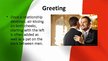 Prezentációk 'Business Customs in Italy', 13.                