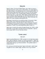 Kutatási anyagok 'Andre Agassi', 3.                