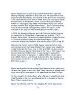 Kutatási anyagok 'Andre Agassi', 6.                