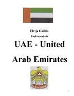 Kutatási anyagok 'UAE - United Arab Emirates', 1.                