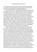 Esszék 'An Essey about R.Graves "The Shout"', 1.                