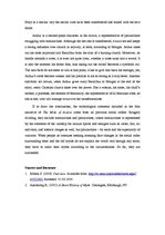 Esszék 'Interpretation of Myth in Film "Mists of Avalon"', 3.                