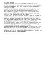 Esszék 'The Study of Development', 1.