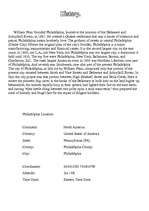 Kutatási anyagok 'Philadelphia', 1.                