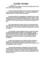 Esszék 'Movie Report "Wrong Turn" ', 1.                