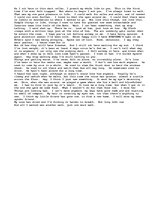 Esszék 'Monologue of a dying dog', 1.                