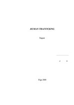 Kutatási anyagok 'Human Trafficking', 1.                