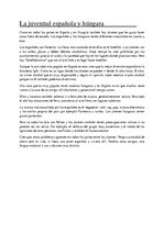 Esszék 'Spanyol szóbeli tételek (középszint)', 4.                